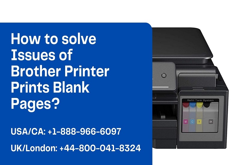 How to solve Issues of Brother Printer Prints Blank Pages?