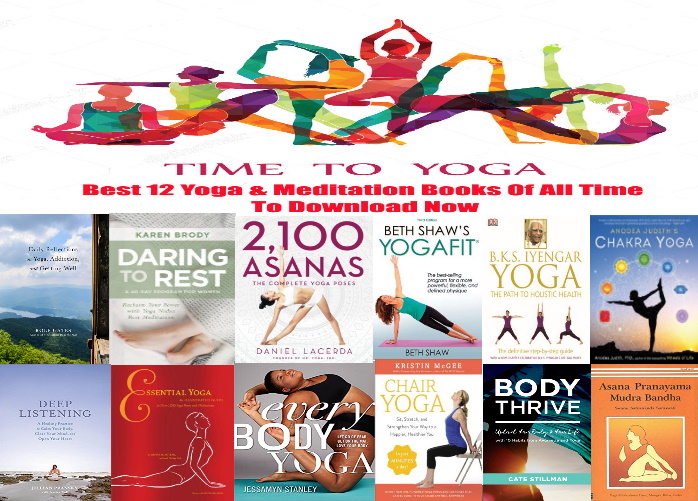 Best 12 Yoga & Meditation Books Of All Time To Download Now