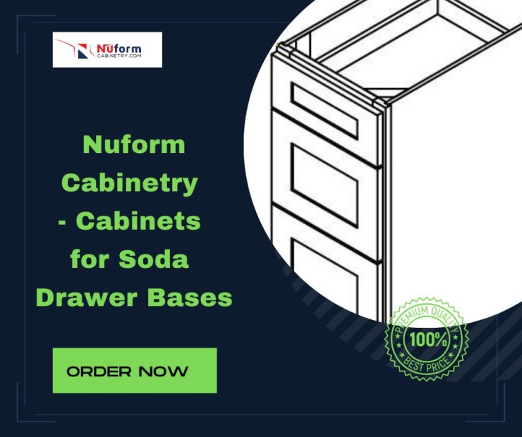 Nuform Cabinetry - Cabinets for soda drawer bases
